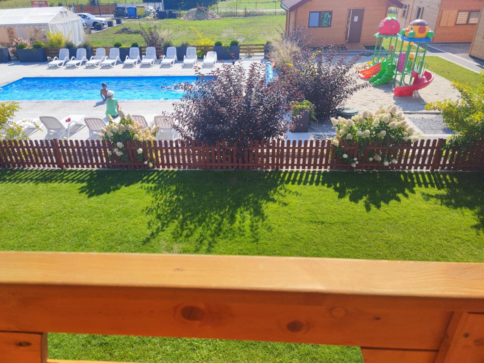 Miodowa Sadyba Domki Caloroczne Kluczbork Ligota Zamecka Eksteriør bilde