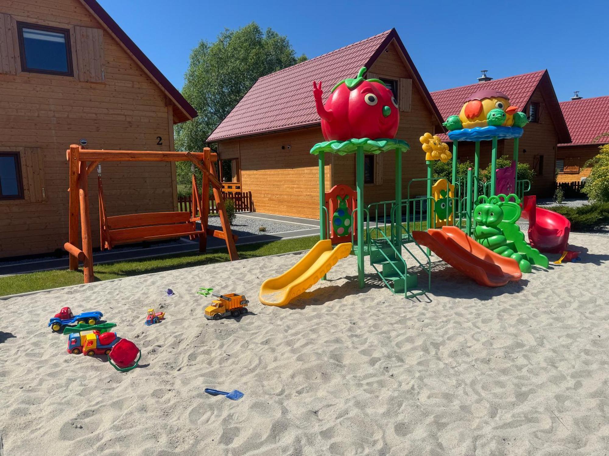 Miodowa Sadyba Domki Caloroczne Kluczbork Ligota Zamecka Eksteriør bilde